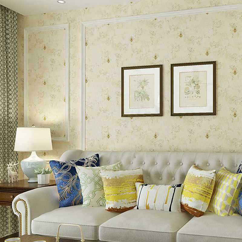 Retro light luxury American 3d wallpaper self-adhesive TV background wall bedroom living room dormitory home renovation self-adhesive wallpaper Application Scenario