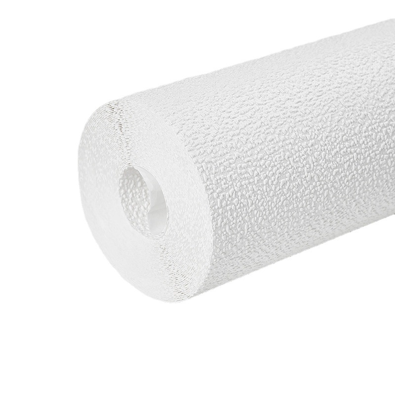 Simple Nordic 3d imitation diatom mud pure pigment color particle wallpaper clothing shop bedroom pure white wallpaper Item Picture