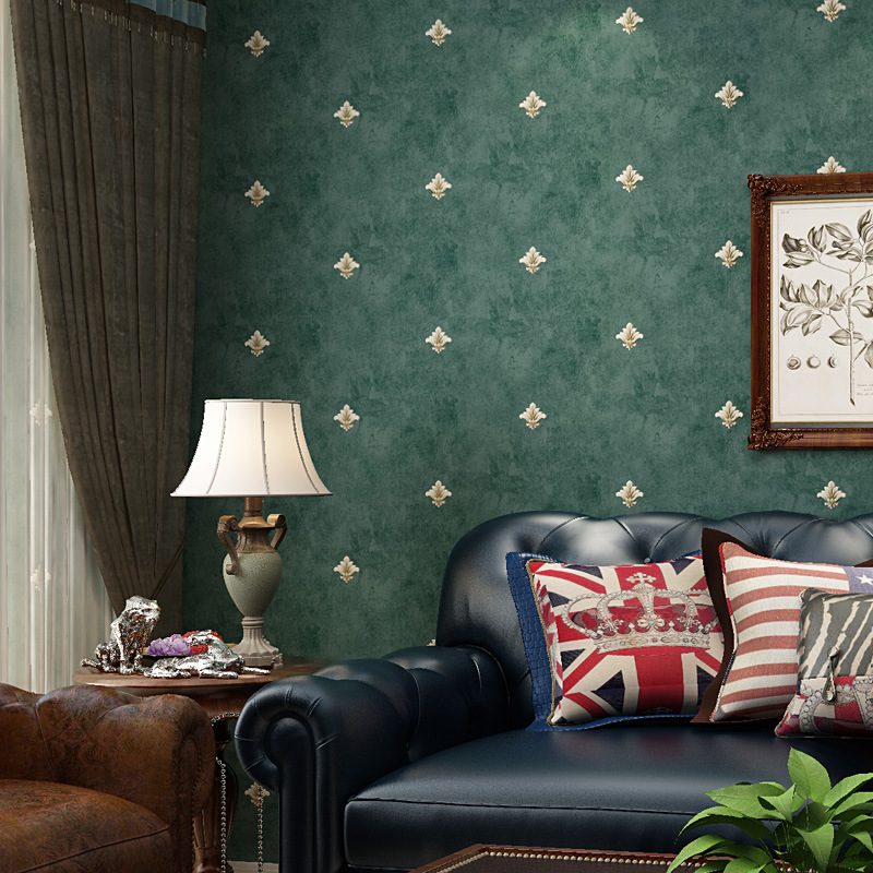 Retro light luxury American 3d wallpaper self-adhesive TV background wall bedroom living room dormitory home renovation self-adhesive wallpaper full figure