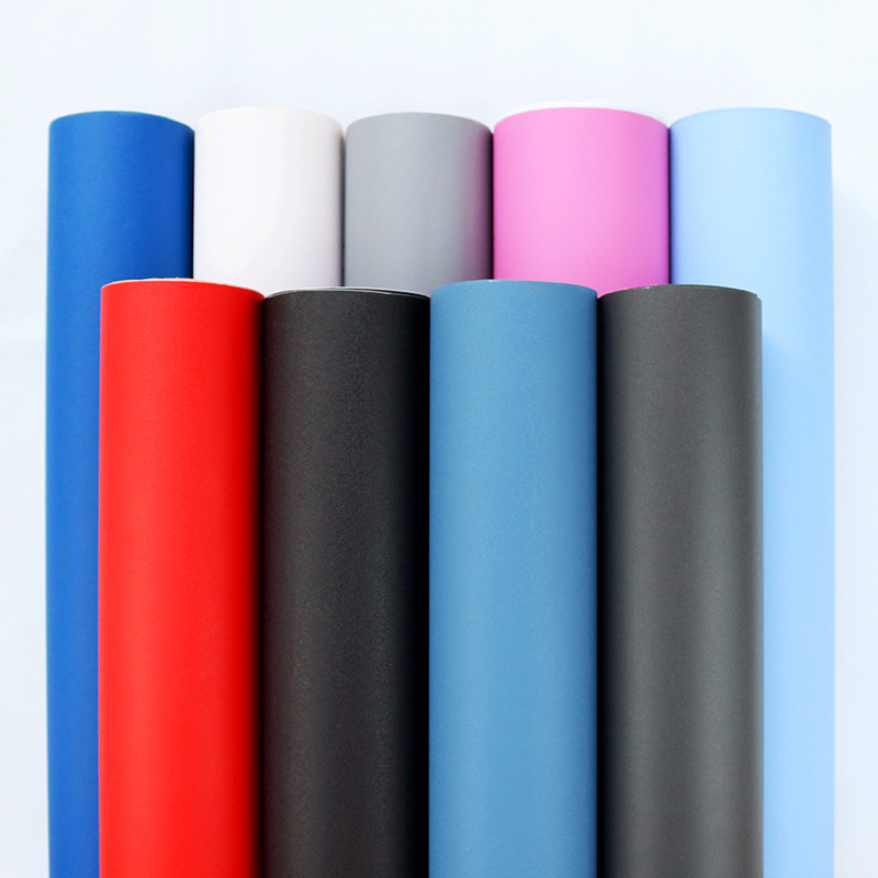 Thickened pure white dark gray light gray plain furniture treasure Haier white Boeing film appliance counter PVC film Application Scenario