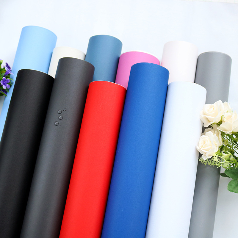 Thickened pure white dark gray light gray plain furniture treasure Haier white Boeing film appliance counter PVC film Specification drawing