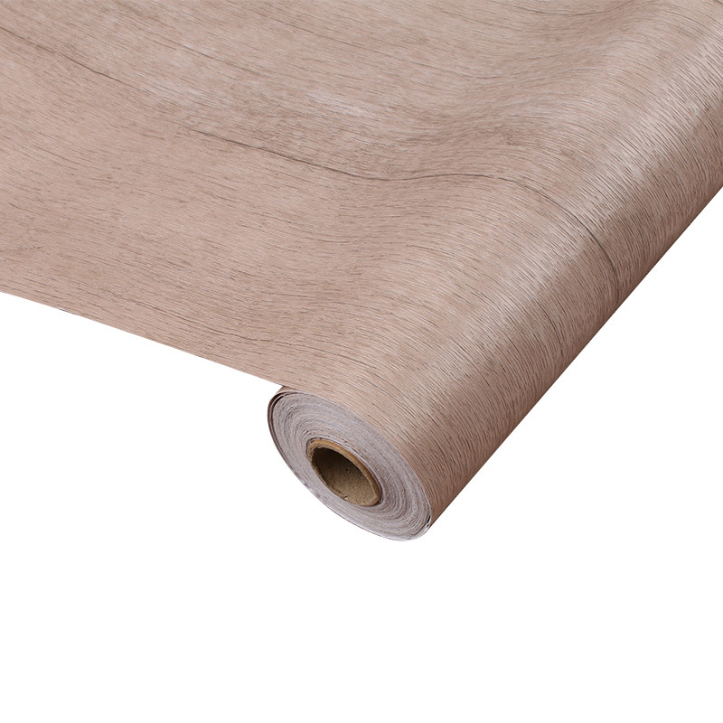 Waterproof and moisture-proof imitation wood grain stickers self-adhesive wallpaper bedroom clothes cabinet desktop wooden door paste old furniture renovation wallpaper Item Picture