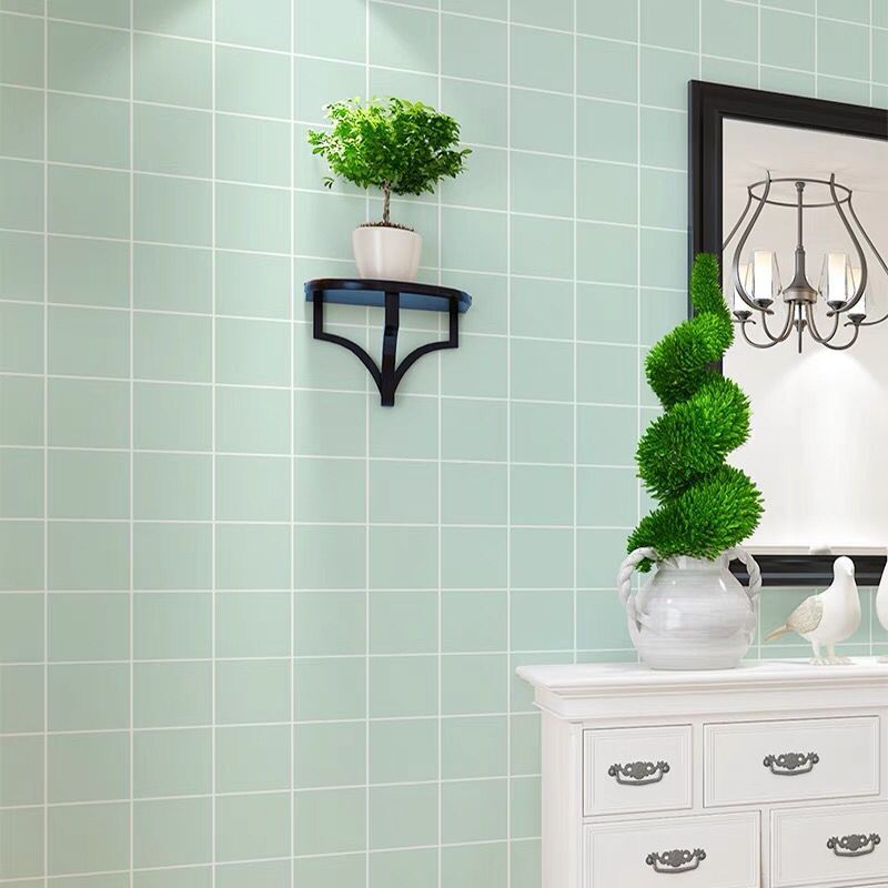 Kitchen Bathroom Mosaic pvc Self-adhesive Wall Paper 3d Toilet Waterproof and Oil Proof Tile high Temperature Resistant Renovation paste Specification drawing