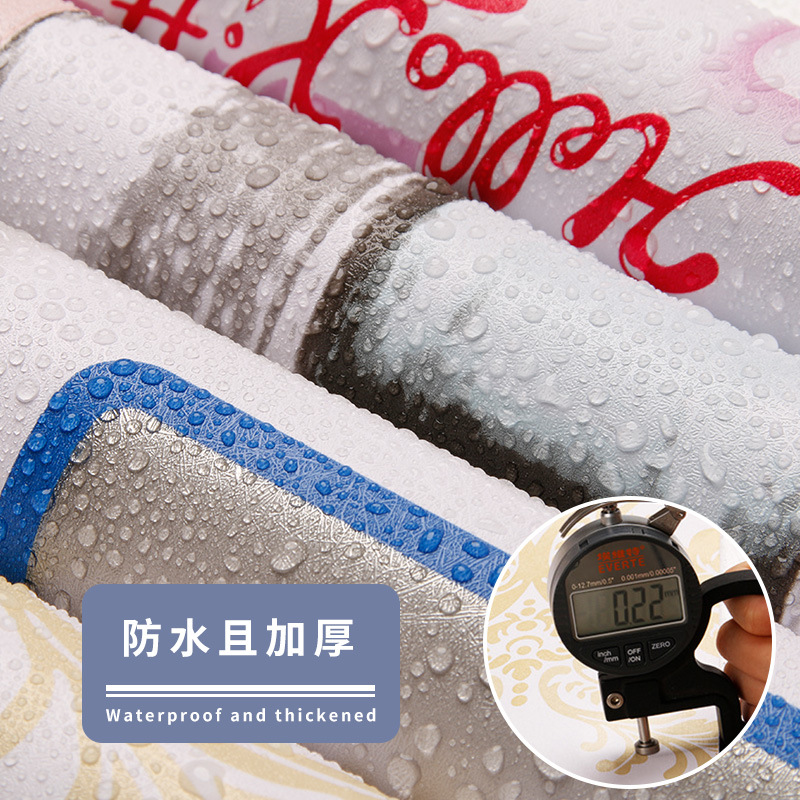 Best wallpaper PVC self-adhesive waterproof bedroom warm decoration wall stickers girl heart room cartoon wallpaper Application Scenario