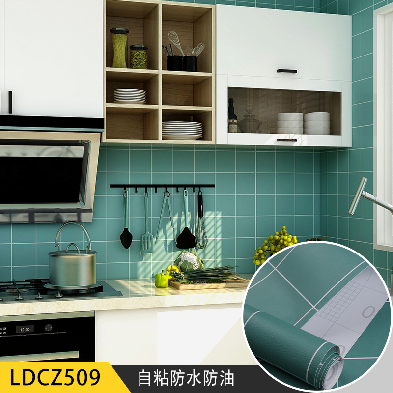 Self-adhesive wallpaper Nordic wind wall paste bedroom warm wallpaper waterproof stickers net red decorative background wallpaper self-adhesive details Picture