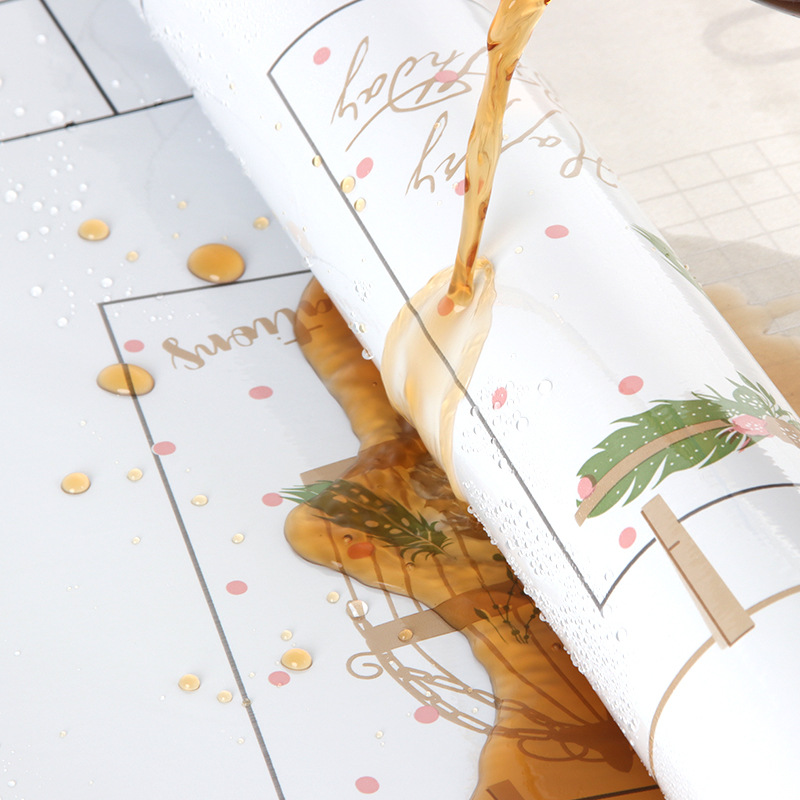 Kitchen oil proof stickers waterproof and high temperature oil smoke proof paper Cooktop cabinet countertop aluminum foil self-adhesive wallpaper wallpaper full figure