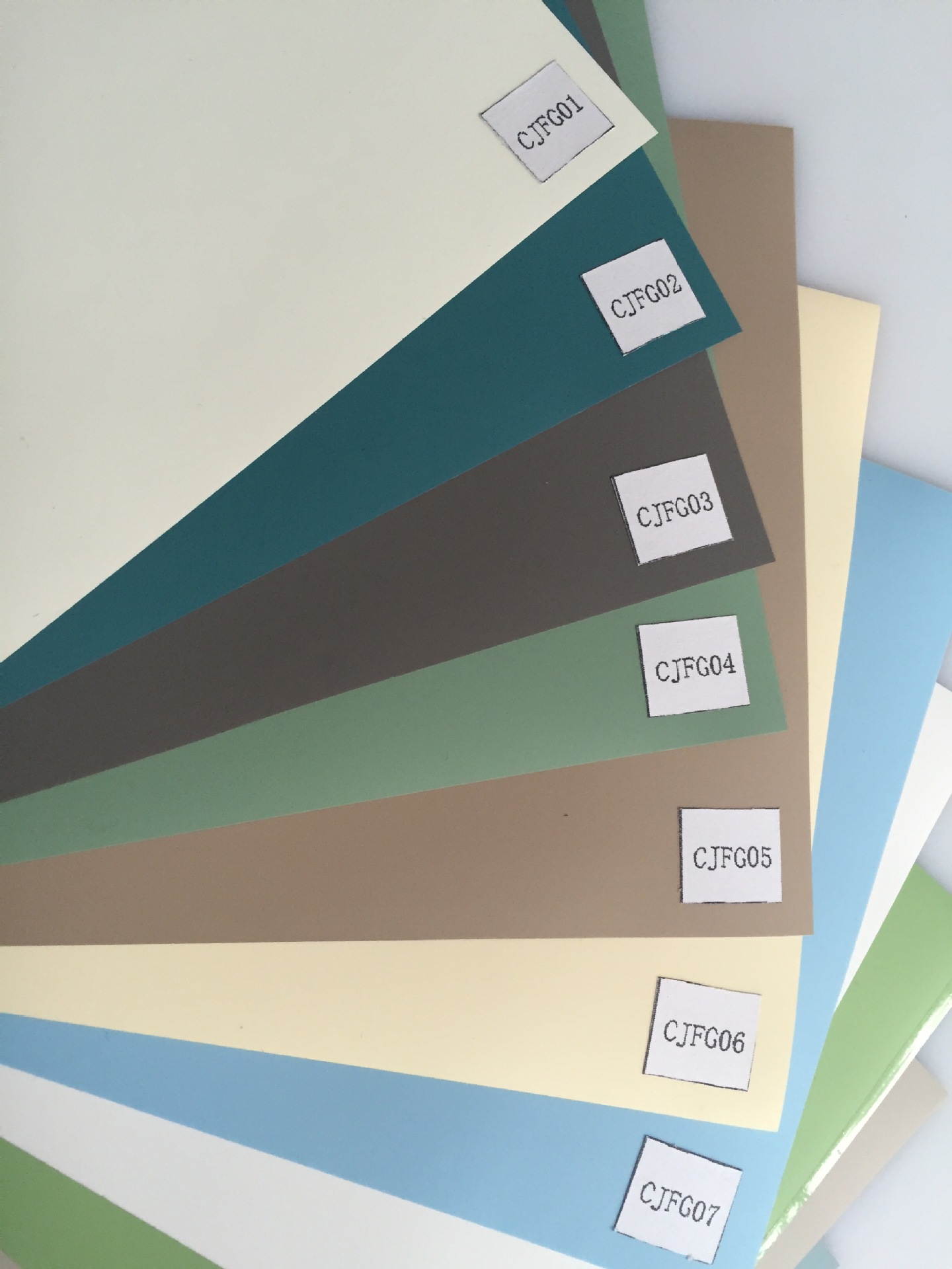 PVC skin sensitive film solid color series scratch resistant self adhesive wallpaper monochrome cabinet film moving door plate decoration film Application Scenario