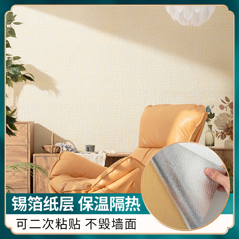 Wall paste 3d self-adhesive three-dimensional soft pack wallpaper waterproof moisture-proof mildew kindergarten decoration background wall solid color foam wallpaper Application Scenario