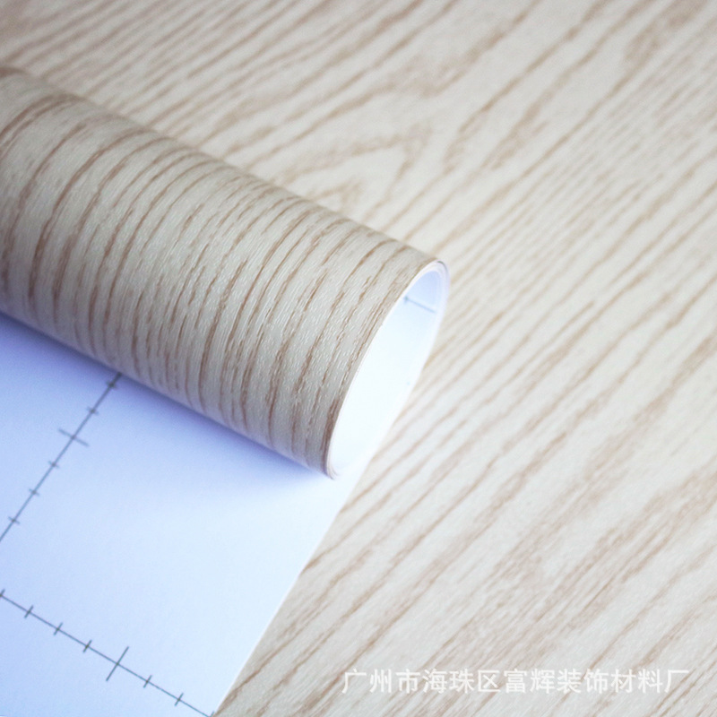 PVC air vent wood grain stickers Door Cabinet Furniture Refurbished wallpaper self-adhesive wallpaper impervious showcase Boeing film Specification drawing