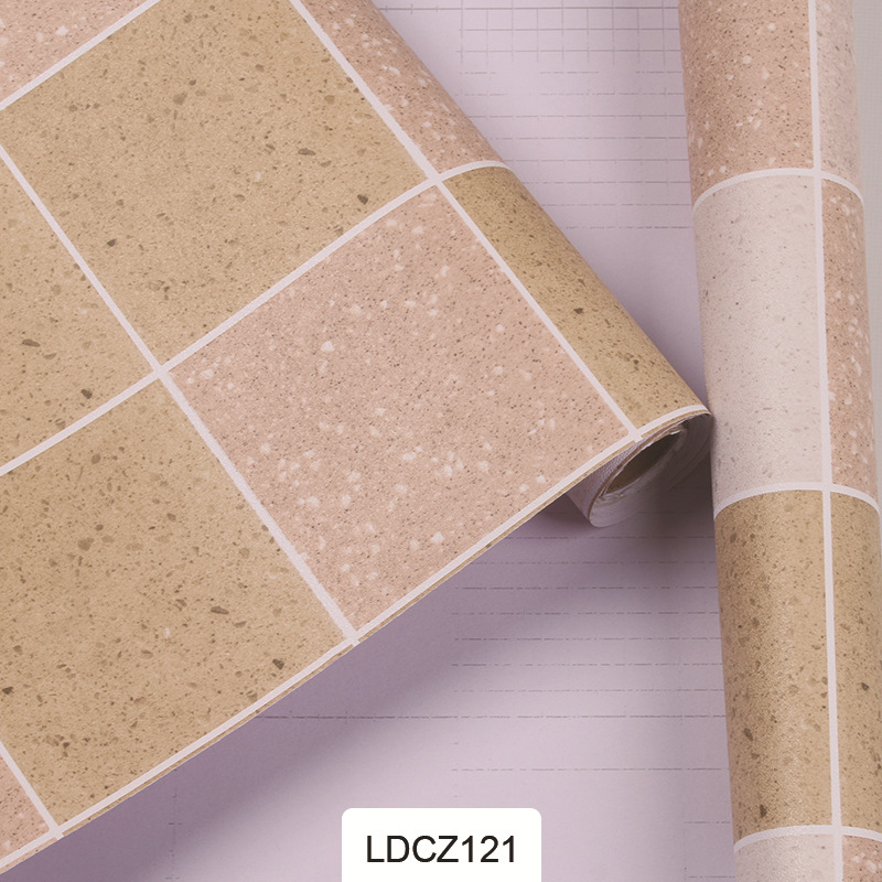 Kitchen Bathroom Mosaic pvc Self-adhesive Wallpaper Toilet Waterproof and oil-proof Tile Refurbished wallpaper lattice wall stickers Specification drawing