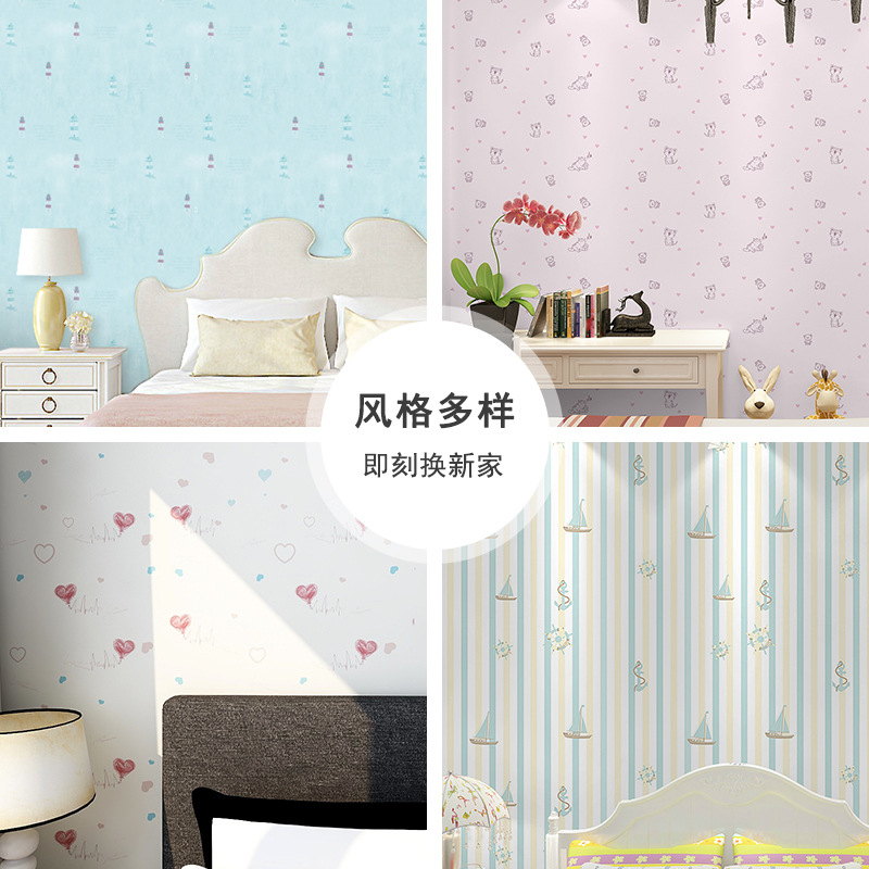 Thickened waterproof 3d three-dimensional wall paste pvc dormitory dormitory self-adhesive wallpaper bedroom living room background wall warm wallpaper Specification drawing