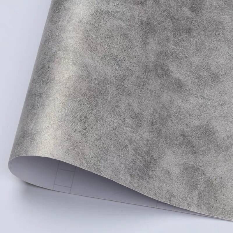 Extra thick wall stickers PVC self-adhesive wallpaper stone stickers imitation marble waterproof retro imitation cement self-adhesive wall stickers Item Picture