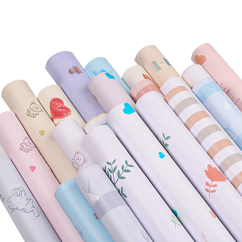 Thickened waterproof 3d three-dimensional wall paste pvc dormitory dormitory self-adhesive wallpaper bedroom living room background wall warm wallpaper Item Picture