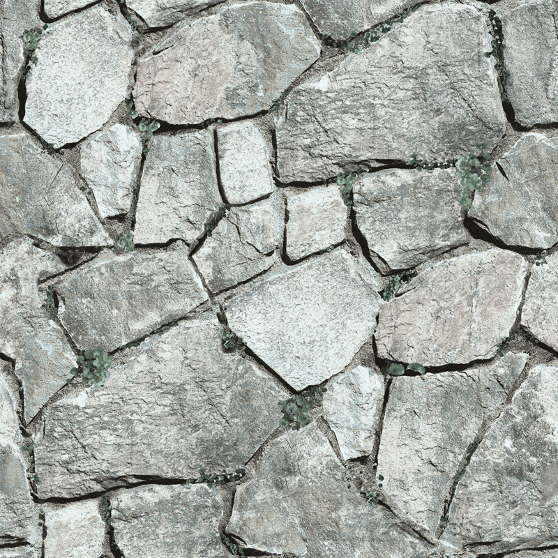 Chinese three-dimensional 3D antique culture stone stone grain stone rock wallpaper restaurant cafe background brick wallpaper