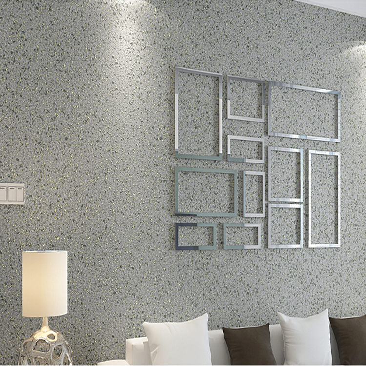 Pure pigment color non-woven wallpaper imitation granular sand grain diatom mud wallpaper Bedroom living room dining room corridor wallpaper